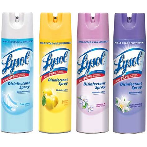 All of these items below often go out of stock but are restocked regularly by retailers. Lysol Disinfectant Spray Aerosol kills 99.9% viruses ...