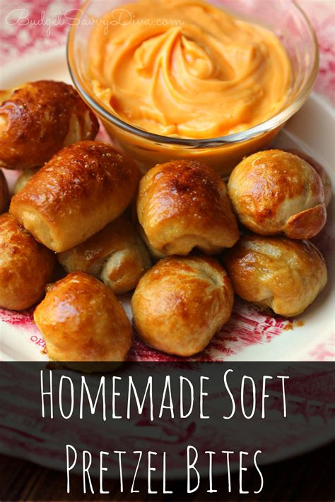 Homemade Soft Pretzel Bites Recipe Budget Savvy Diva