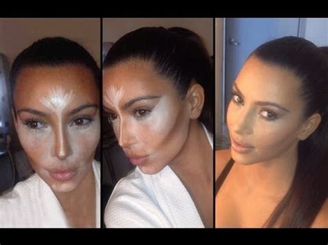 Contour Makeup Kim Kardashian