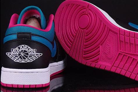 Air Jordan 1 Low Blackspace Bluefusion Pink Sneaker Freaker