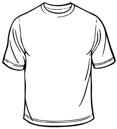 Blank T Shirt Templates For Designing Your Own Shirt