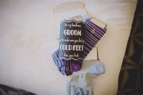 A wedding celebration i was to attend was called off at the last minute. Cold Feet Socks - An Easy and Sweet Groom Gift Idea - Miss ...