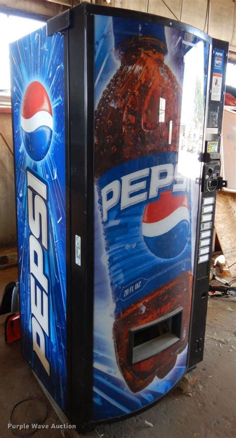 Pepsi Vending Machine In Coldwater Ks Item Fk9788 Sold Purple Wave