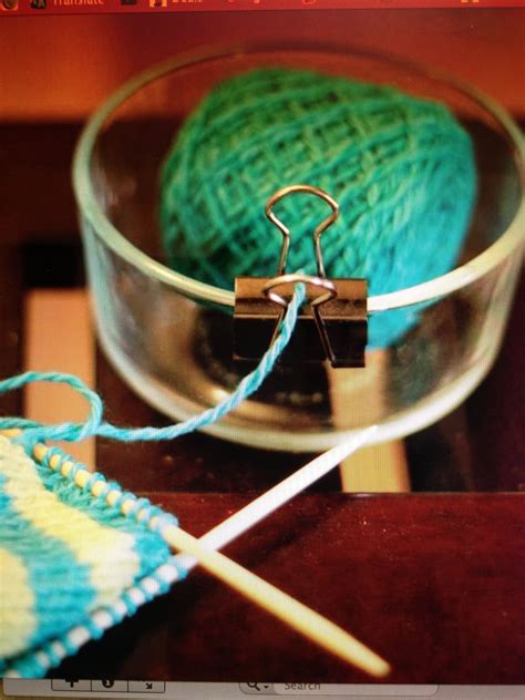 We did not find results for: DIY yarn holder- pinch the silver clips to pop them out so you aren't always stuck with the clip ...