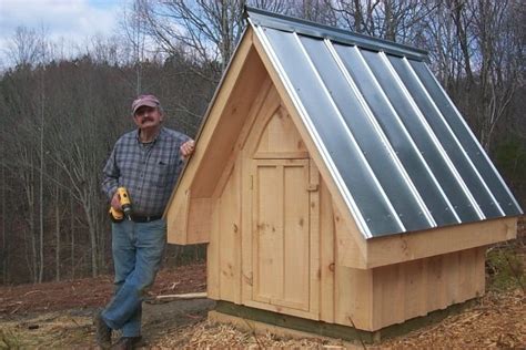 Well Pump House Shed Plan Into The Woods › Water If Youve Got