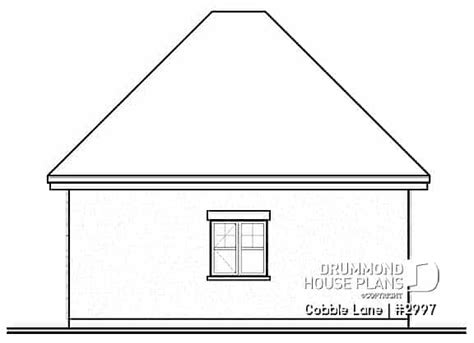 Garage Plan Cobble Lane 2997 Drummond House Plans