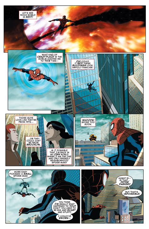 Marvel Universe Ultimate Spider Man Spider Verse Issue 3 Read Marvel