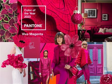 Pantone Color Of The Year 2023 Viva Magenta Fashion Blogger From