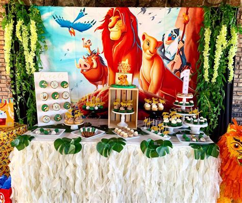 Lion King Birthday Party Ideas Photo 1 Of 8 Catch My Party