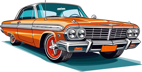 Vintage Classic Car Illustration 26427931 Png