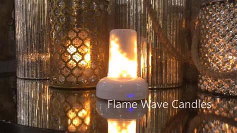 flame wave module remarkably lifelike - YouTube
