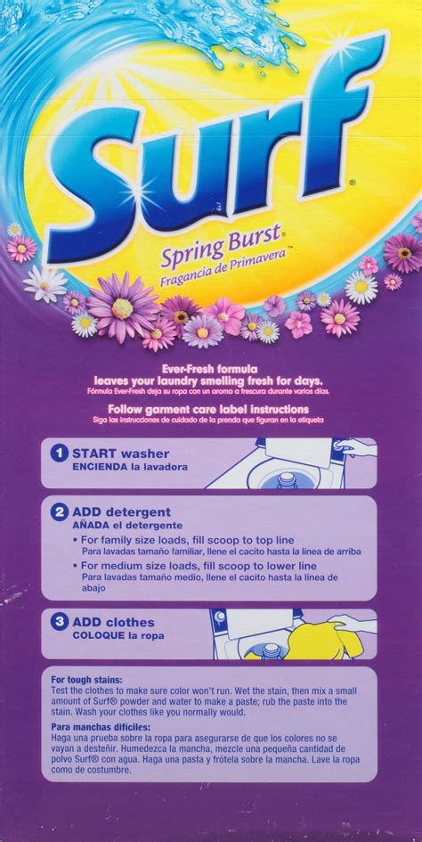 Surf® Spring Burst® Powder Laundry Detergent 182 Oz Box