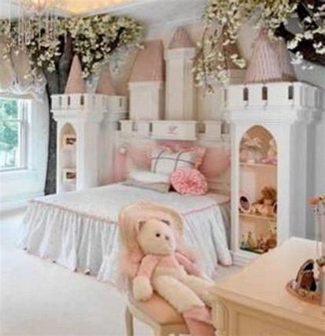 The princess castle bed with bookshelves and stairs : Enchanted Bedroom Ideas | Find More Princess Themed ...