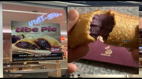 New Jollibee Ube Pie Finally In Canada Winnipeg Youtube