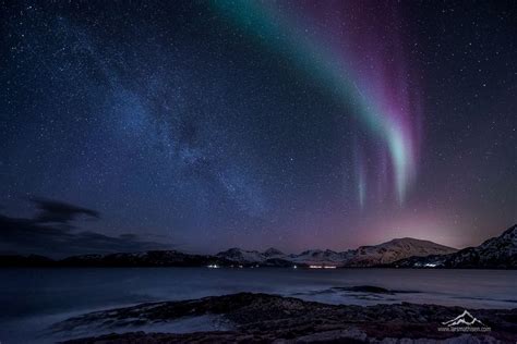 Aurora And Milky Way Milky Way Astrophotography