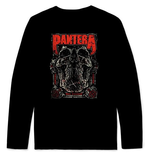 Pantera 101 Proof Longsleeve T Shirt Metal And Rock T Shirts And