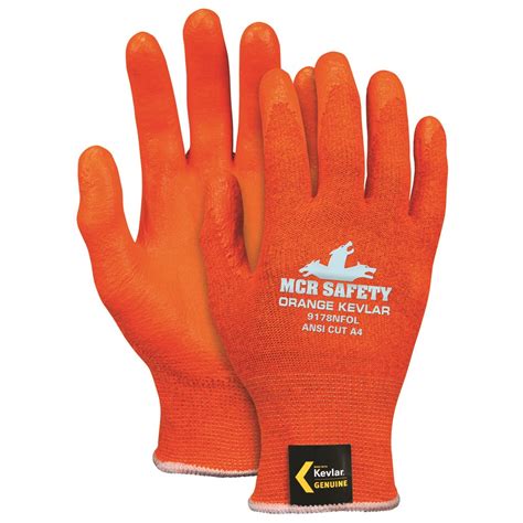 Mcr Safety Kevlar Nitrile Coated A4 Cut Resistant Gloves 9178nfo Xl