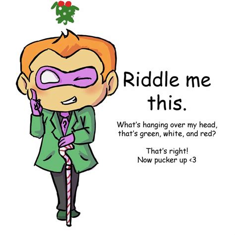 What question can you never answer yes to? Christmas Riddle by ViridianSoul on DeviantArt