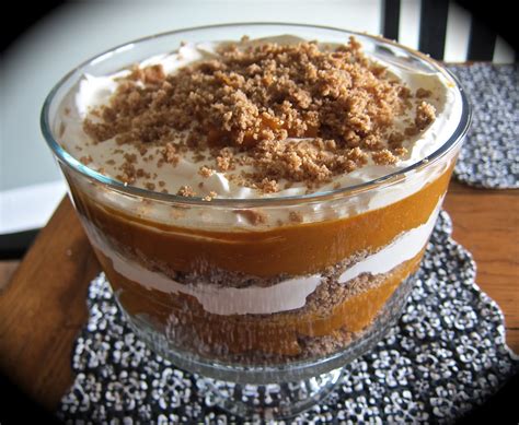 A recipe for better heart health. Low Fat Pumpkin Trifle
