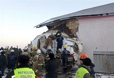 12 Killed Dozens Hurt After Jetliner Crashes In Kazakhstan