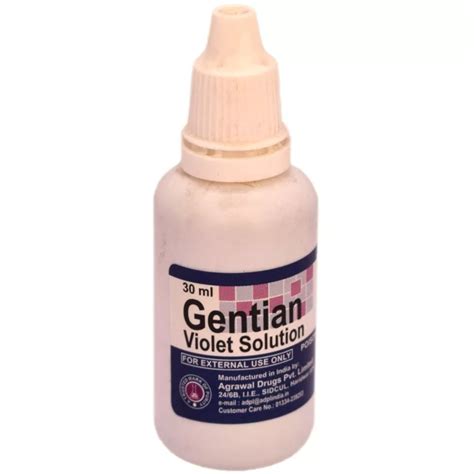 Gentian Violet Solution 30ml Buy On Healthmug