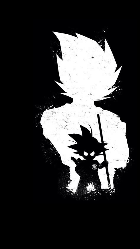 Goku Anime Dark Black Hd 4k Wallpaper