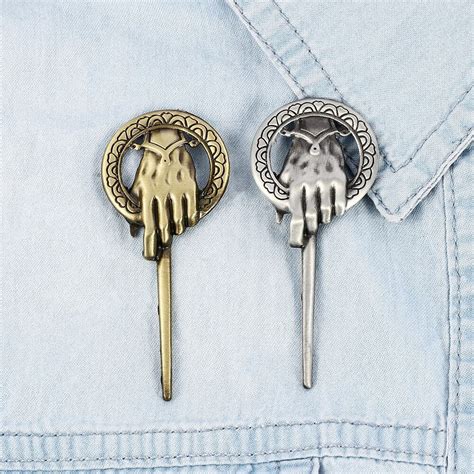 Hand King Lapel Pin Got Hand King Pin Brooch Hand King King Badge