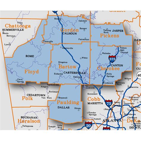 Georgia And Metro Atlanta Aero Atlas Map Books 2018 2019