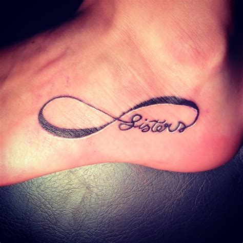 Pin By Tessa Sherman On Tattoos Sister Tattoo Infinity