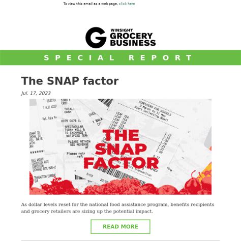 The Snap Factor Winsight Grocery Business