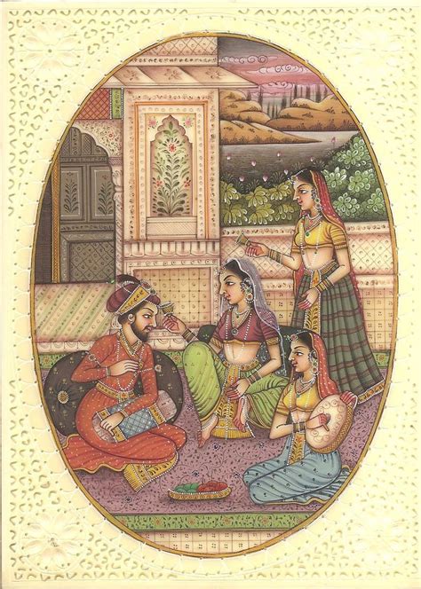 Artnindia Mughal Miniature Paintings Miniature Art Rajasthani