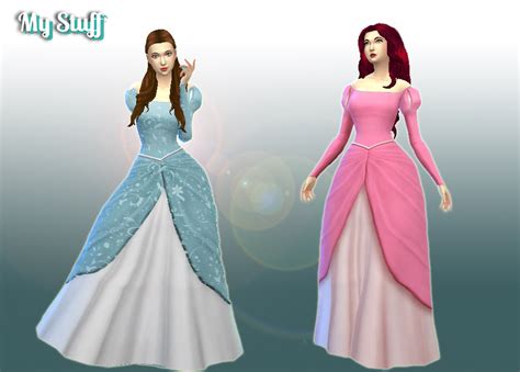 My Sims 4 Blog Ariel Dress By Kiara24