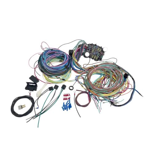21 Circuit Wiring Harness Chevy Mopar Ford Hotrods Universal Extra Long