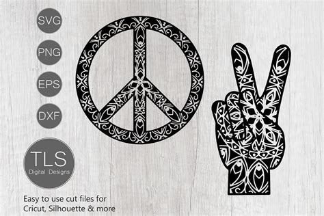 Peace Sign Svg Peace Sign Cut File 418051 Cut Files Design Bundles