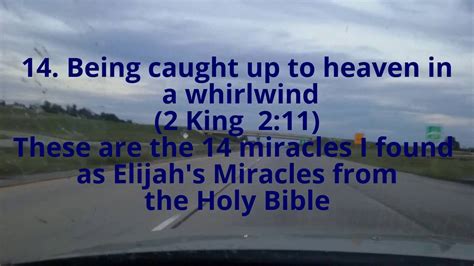 Miracles Of Prophet Elijah And Elisha English Youtube