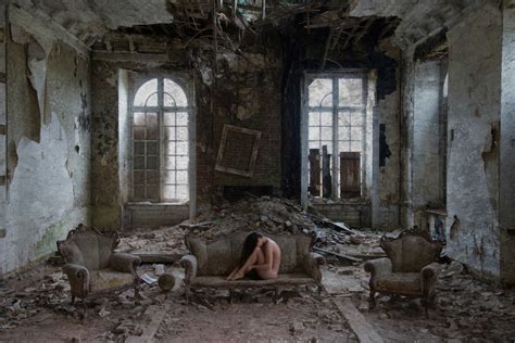 All Is Not Lost Artist Contrasts Female Beauty With Abandoned Buildings Nsfw Creative Boom