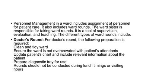 Ward Management Presentationpptx