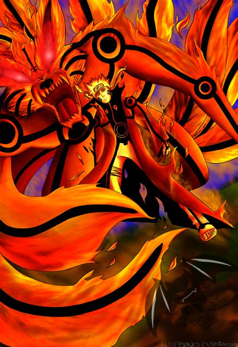 Wallpaper Naruto Kyubi Gambar Kurama Keren Lilianaescaner Images And