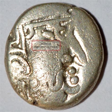 Ancient India Gupta Dynasty 1800 Bc Silver Coin Very Rare