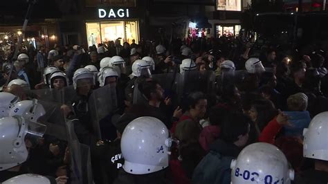 Istanbul Police Disperse Protesters Gathered To Support Arrested Doctor