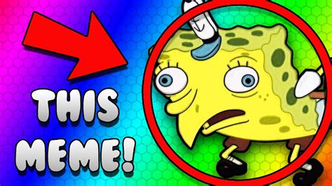 The Absolute Most Trash Meme Of 2k17 ~ Mocking Spongebob Meme Spongemock Youtube