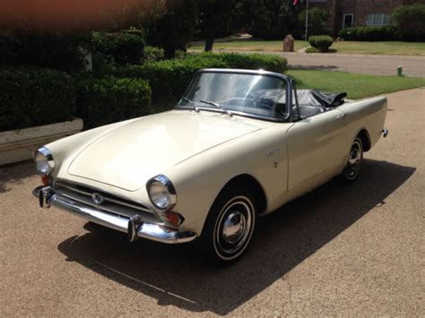 Other Makes Sunbeam Alpine Convertible 1967 White For Sale 1967