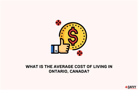 What Is The Average Cost Of Living In Ontario Canada