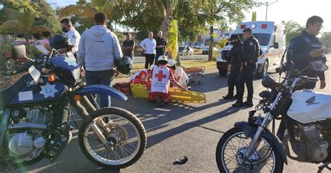 Mujer En Bicicleta Resulta Lesionada Tras Choque Con Moto En Mazatlán