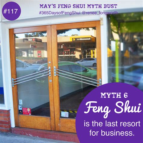 Day #117 of #365 Days of Feng Shui - Myth Bust 6 - Is the last resort 