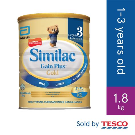 Similac® advance® provides your baby with nutrition beyond dha. Similac Gold Gain Plus (1.8kg) | Shopee Malaysia