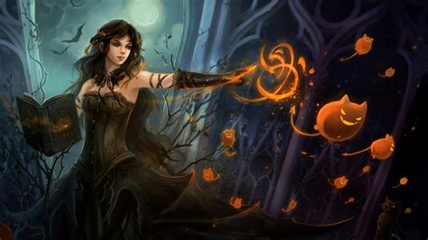 witch fantasy occult dark art artwork magic wizard mage sorcerer women woman girls