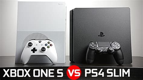 Playstation 4 Slim Vs Xbox One S Battle Of The Compact Gaming Console Youtube