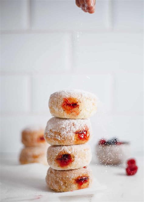 Baked Jammy Doughnuts So Vegan