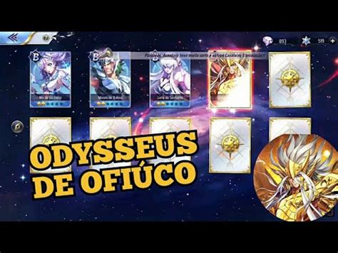 Invocando Odysseus De Ofi Co Cavaleiro De Ouro Saint Seiya Youtube